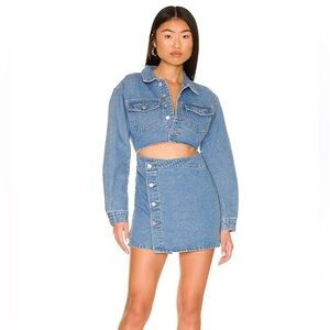 superdown Two Piece Denim Dress from Revolve